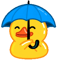 Telegram雨伞贴纸