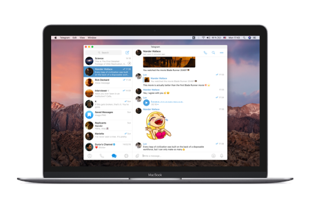 Telegram Mac版下载